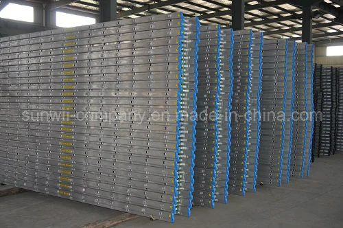 Aluminum/Aluminium/Steel Straight Ladder for Construction, Scaffold